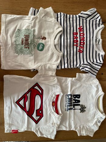 Lot tee shirt manches courtes