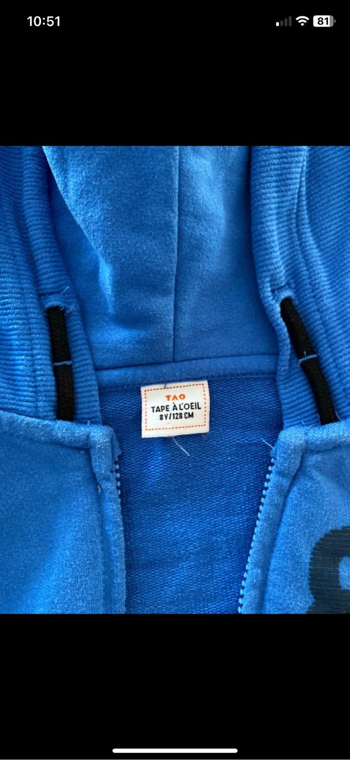 Gilet tape à l’œil 8 ans - photo numéro 2