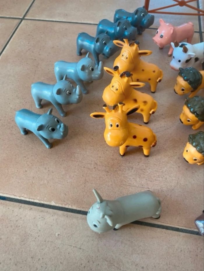 Lot animaux savane et ferme - photo numéro 2