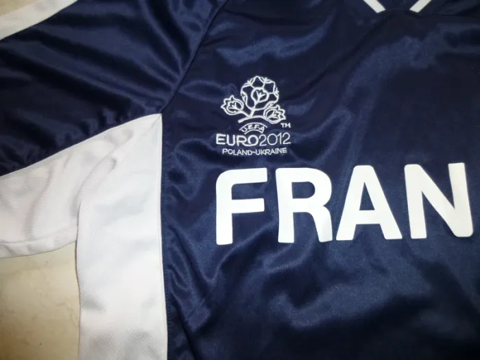 maillot euro 2012 pologne ukraine FFF taille L - photo numéro 2