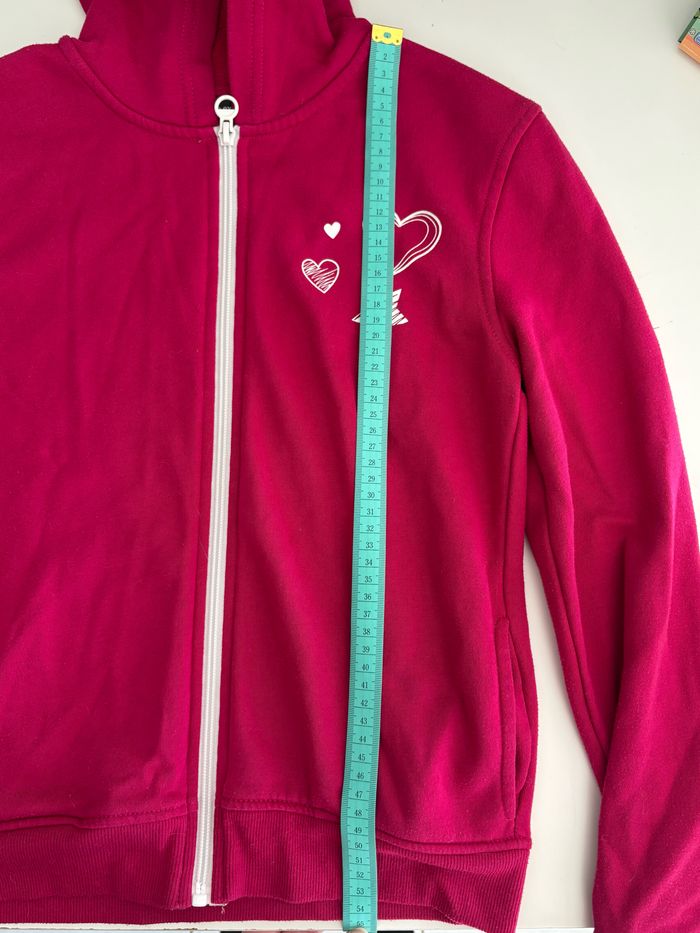 Gilet rose de survêtement - In Extenso - 12 ans - photo numéro 5