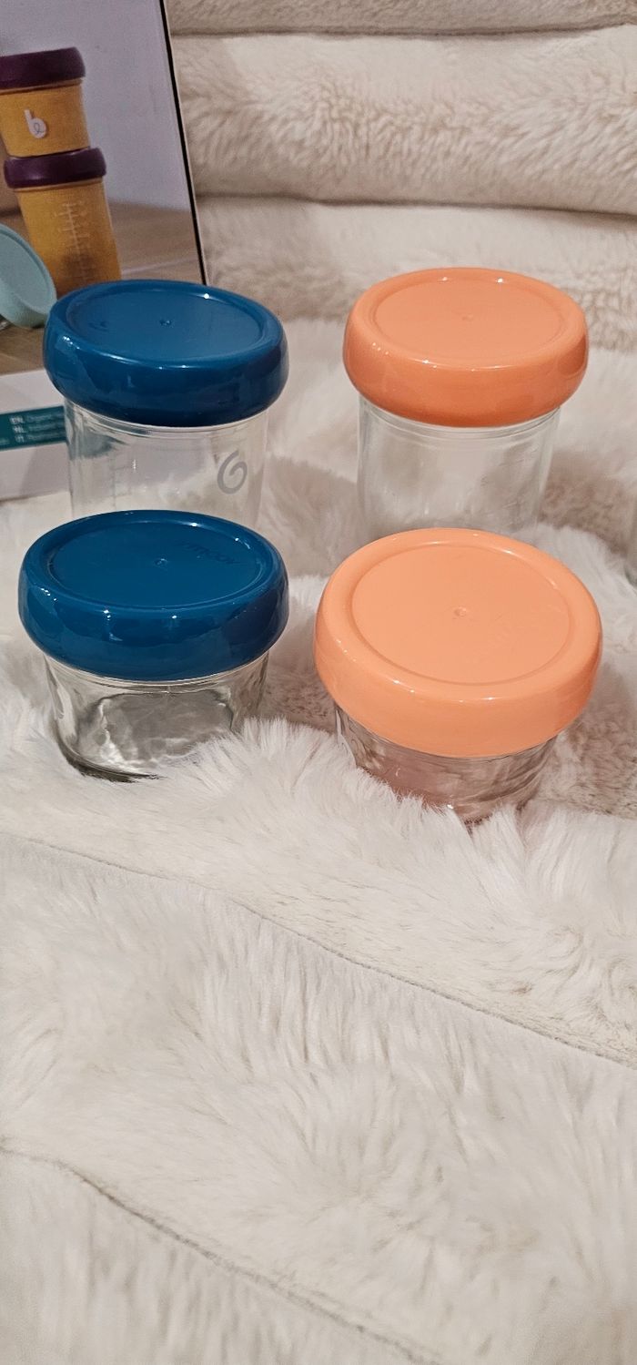 Lot de 8 pots en verre Babybols babymoov - photo numéro 3