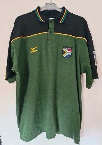 Maillot Shirt Rugby South Africa Afrique du Sud Springboks 1999 World Cup Mizuno Taille XXL