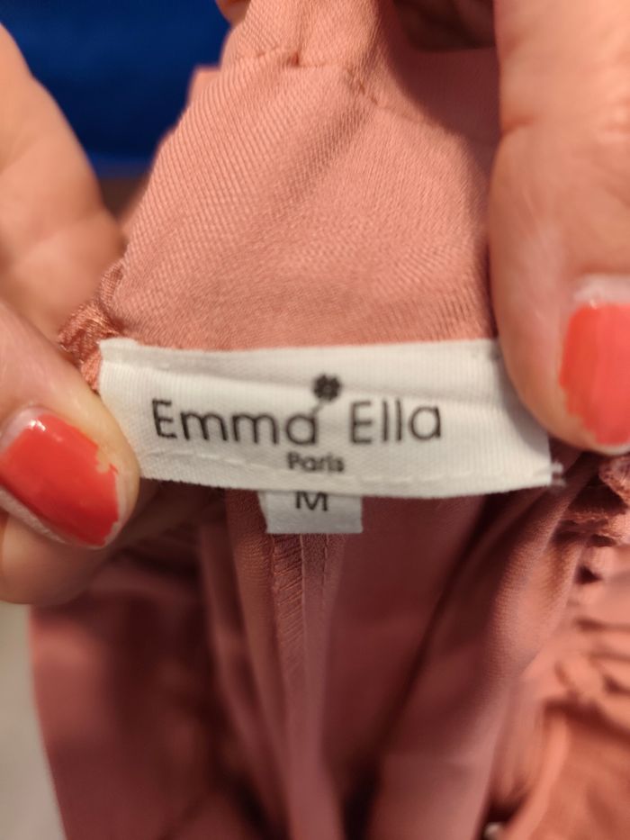 Pantalon souple rose pâle Emma Ella taille M - photo numéro 6