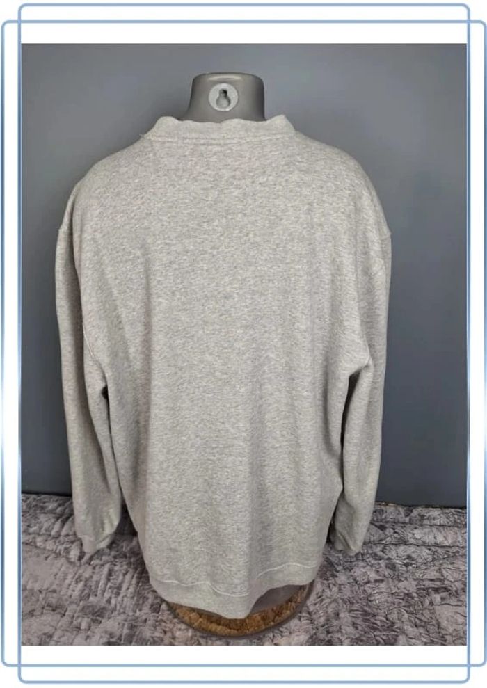Sweat col rond / crewneck reebok homme gris / taille XL full broderie(305) - photo numéro 5