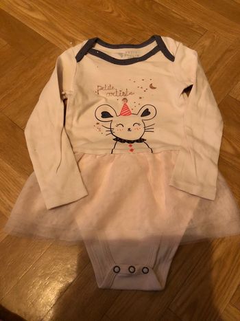Body tutu intégré fille 3 ans petit beguin