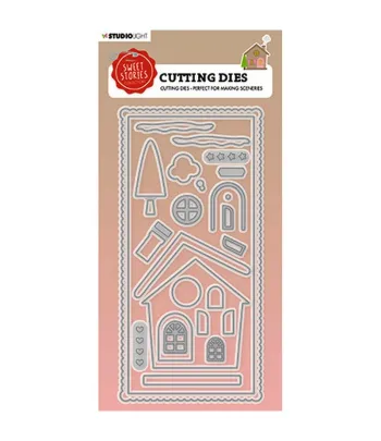 x25 Matrices de Découpe Studio Light – Motif Maison Neuf