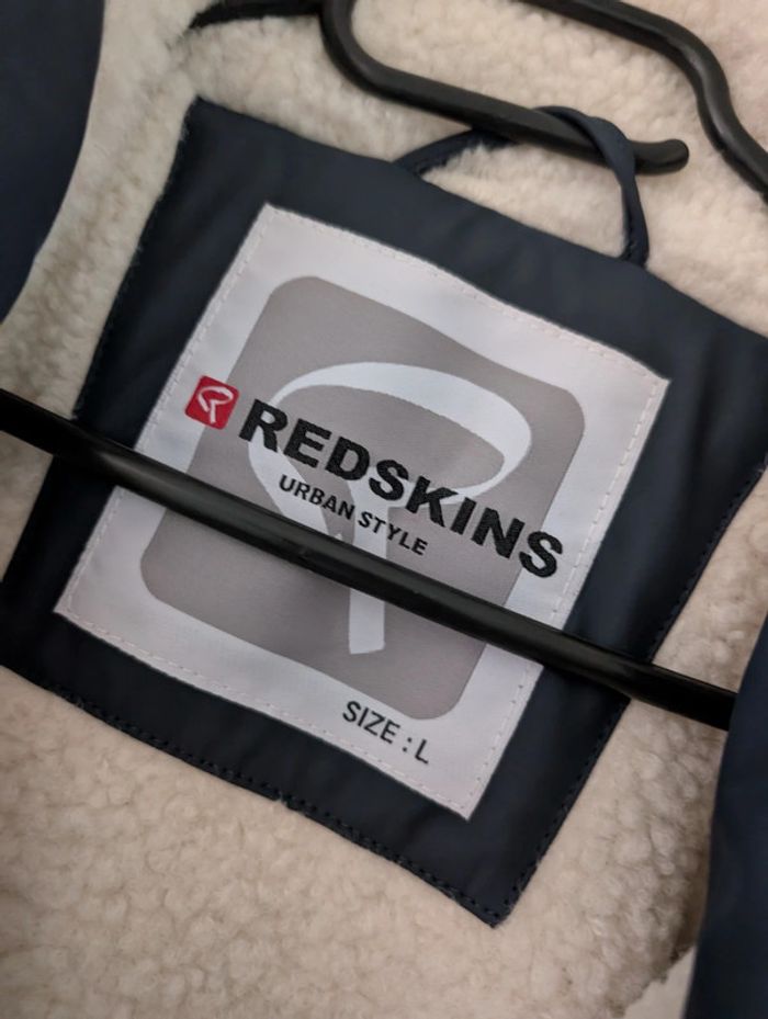 Parka bleu marine Redskins L - photo numéro 5