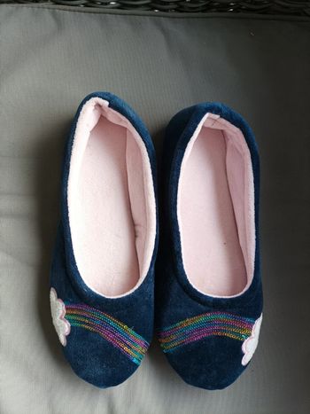 Jolis chaussons ballerines rainbow T41