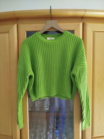Pull vert taille S