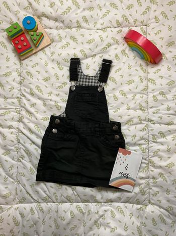 robe salopette noir 4 ans palomino