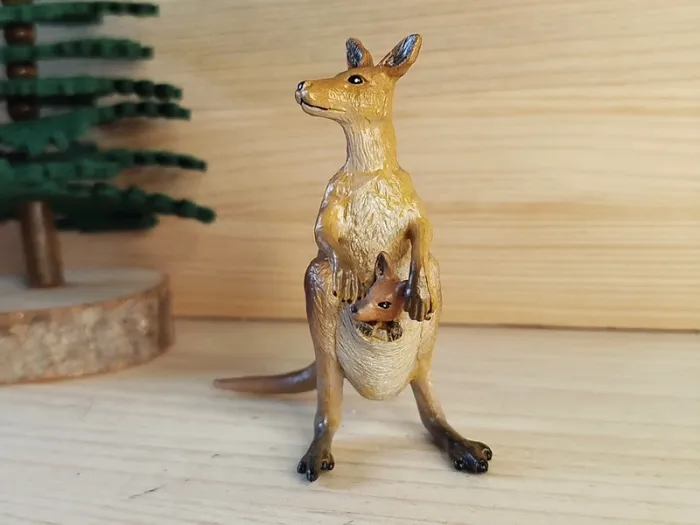 PAPO kangourou Figurine animal de la savane - photo numéro 2