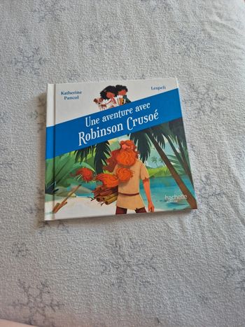 Livre mcdo une aventure avec Robinson crusoe