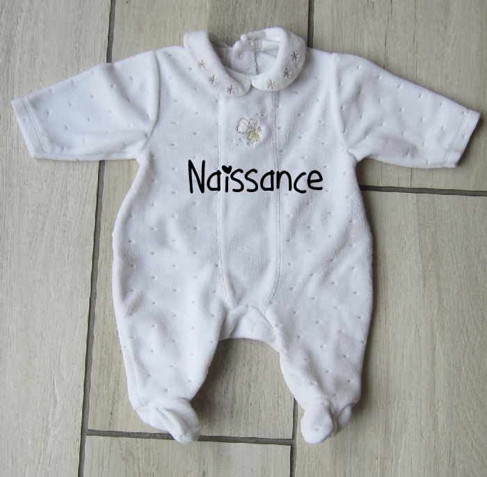 Grenouillere unisexe naissance