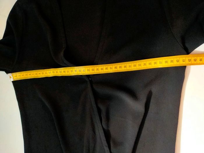 Robe noire drapée IKKS – T. 34 - photo numéro 14