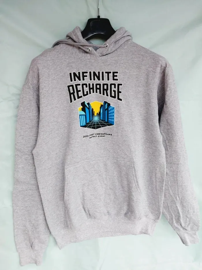 Sweat à capuche mixte Infinite Recharge Taille M