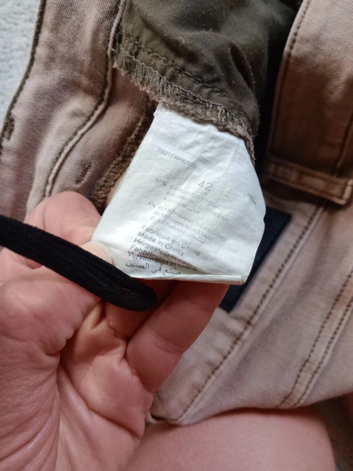Pantalon femme 42 caramel marron c68 - photo numéro 15