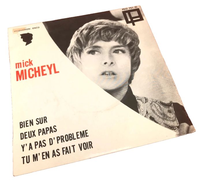 Vinyle 45 tours Mick Micheyl Tu m' en as fait voir PDG 751 ID - photo numéro 7