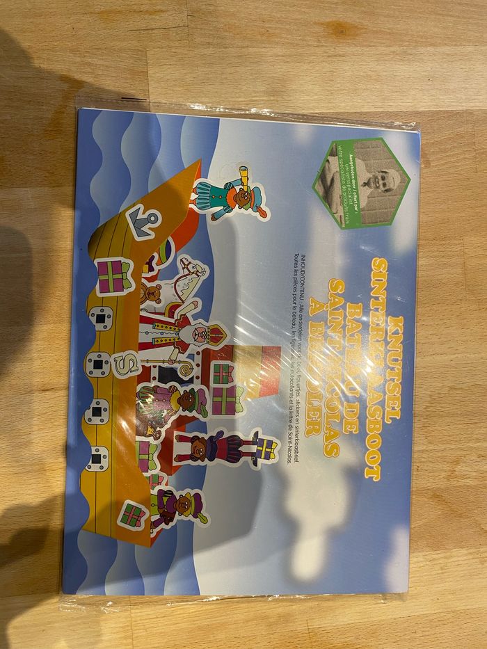 Bricolage bateau de saint Nicolas