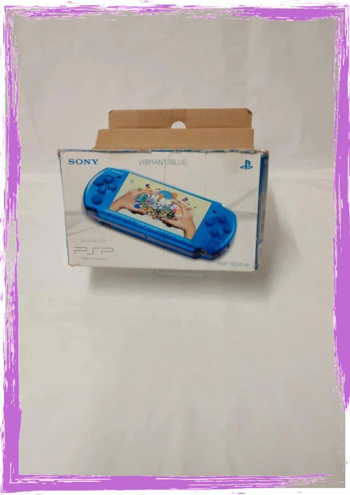 PSP Vibrant Blue crackée - photo numéro 10