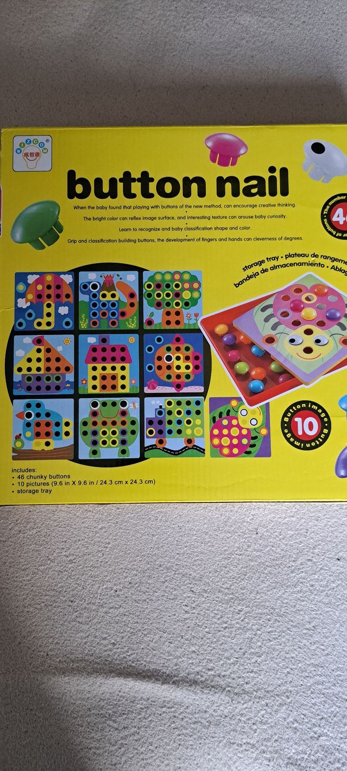 Jeu éducatif "Button Nail" - photo numéro 3