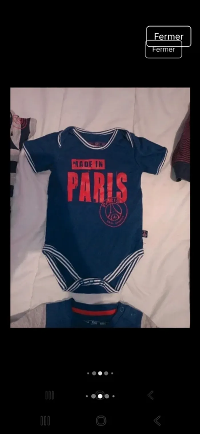 Gros lots de vêtements Paris Saint-Germain - photo numéro 6