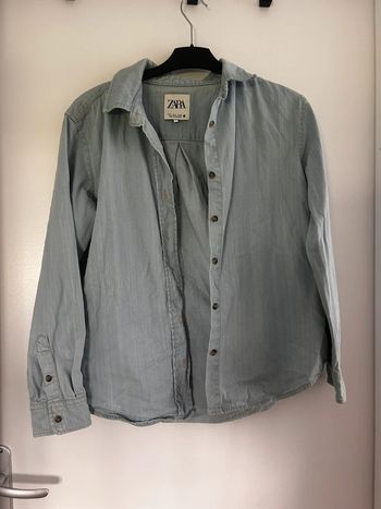 Chemise veste en jeans Zara taille M