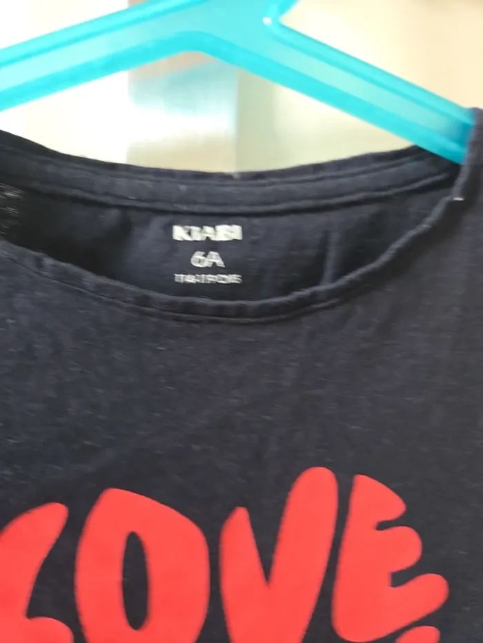 T-shirt fille taille 6ans kiabi - photo numéro 2