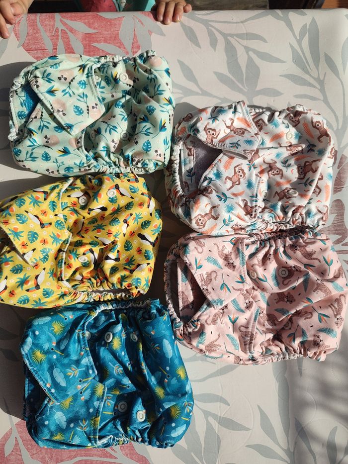 5 Couches lavables TE1 - Miosolo - Bambino Mio