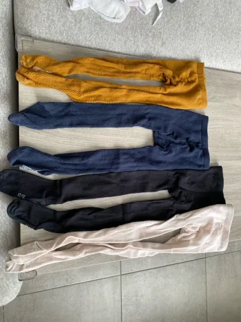 Lot de 4 paires de collants 23/26 verbaudet