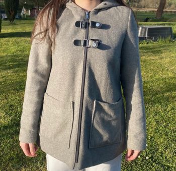 manteau gris