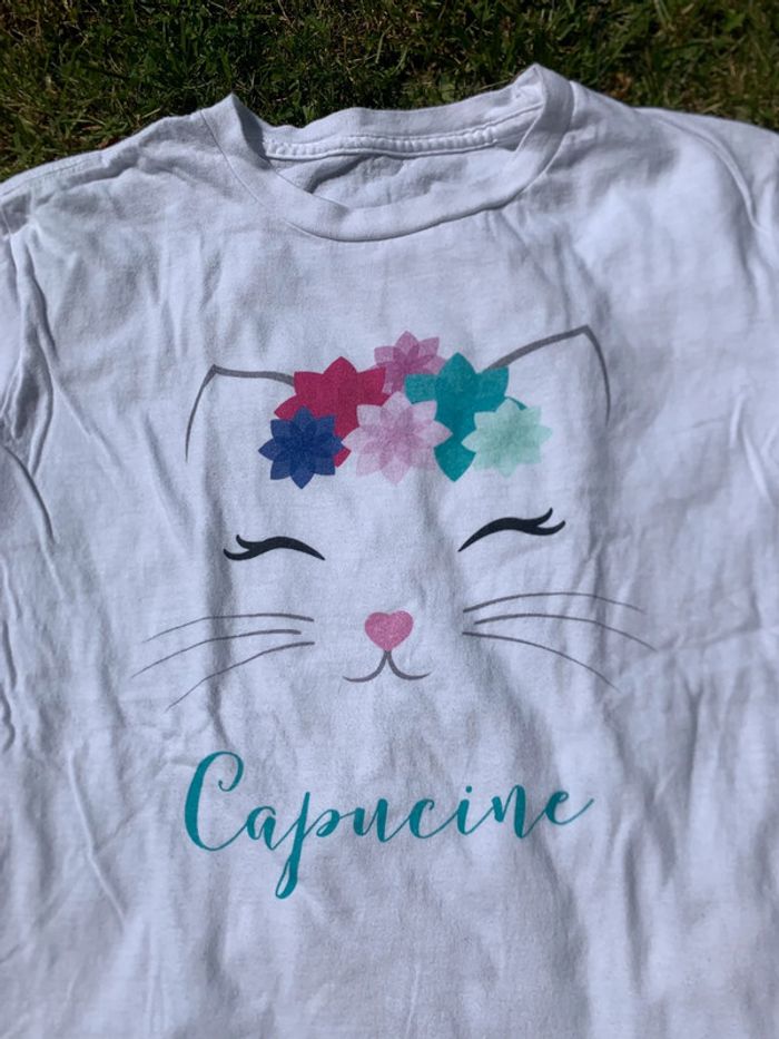 T shirt licorne Capucine - photo numéro 2