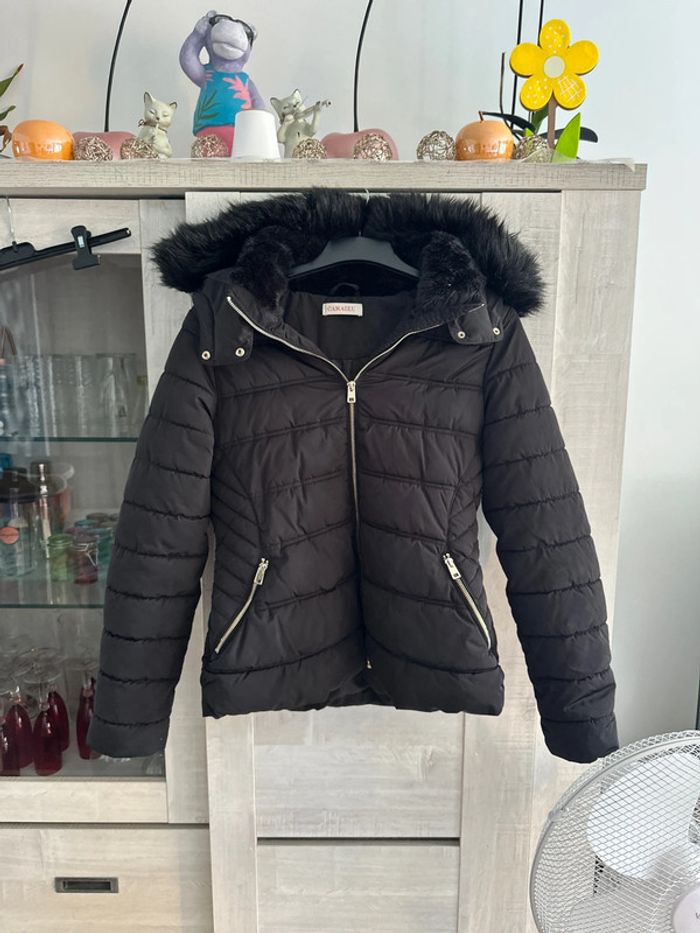 Blouson noir camaïeu taille 40