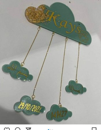 Decoration nuage personalisé