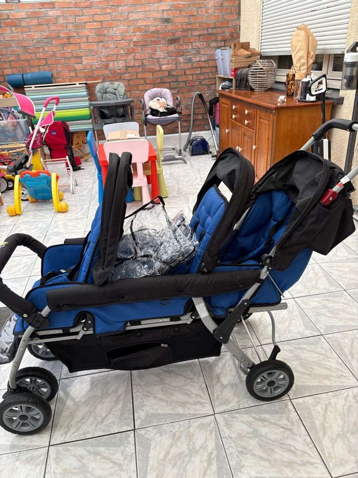 Poussette 3 places