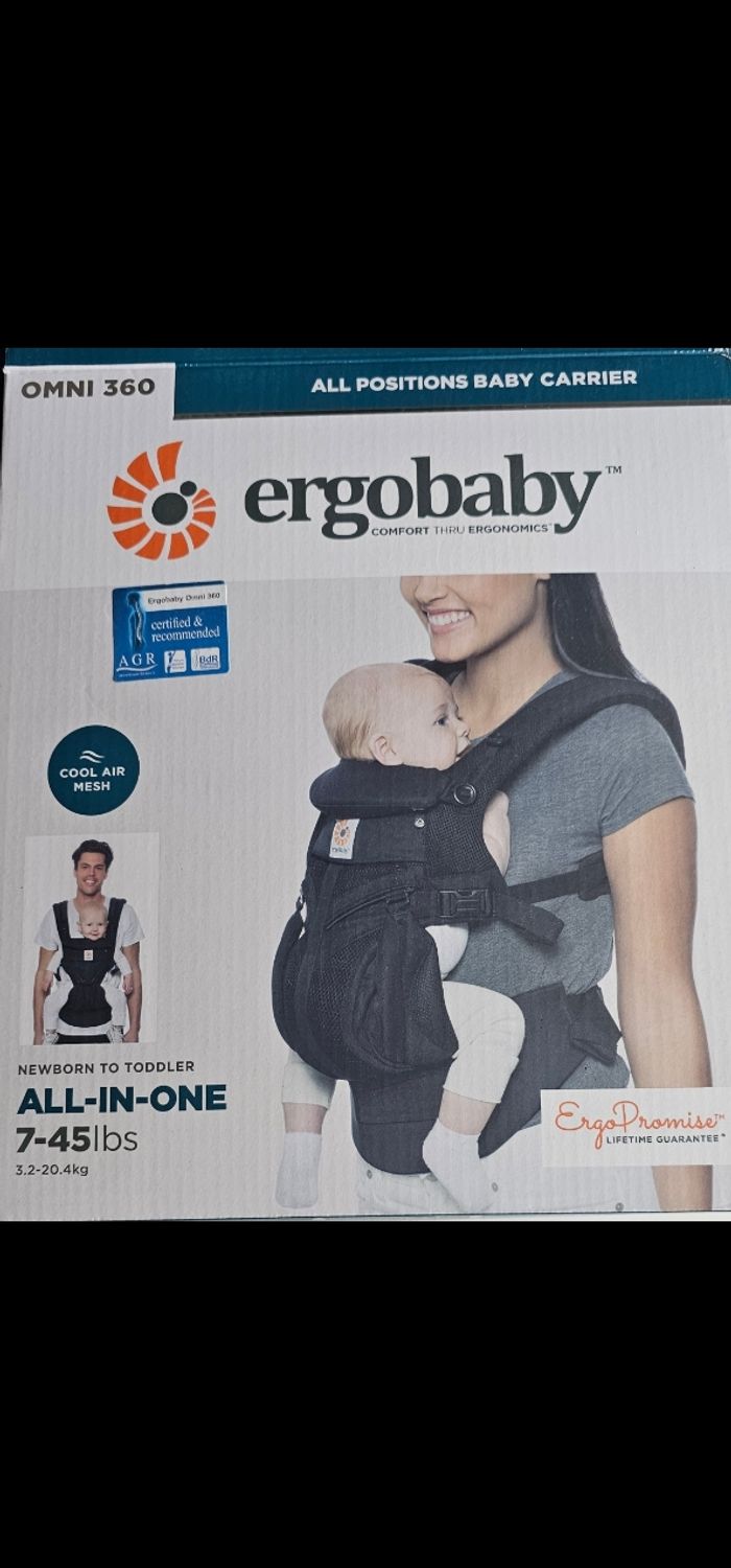 Porte bebe ergobaby omni 360 neuf
