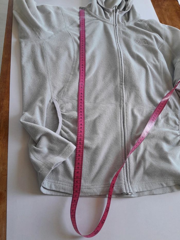 Veste capuche zippée polartec North face XL - photo numéro 14