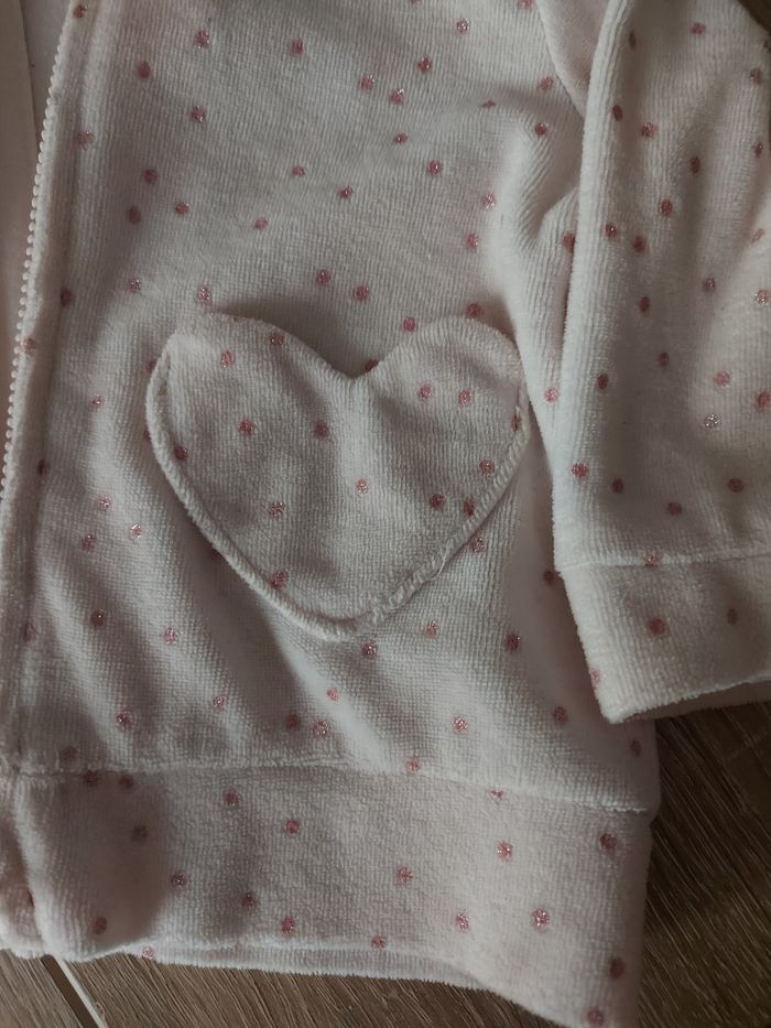 Gilet velours 12 mois - photo numéro 2