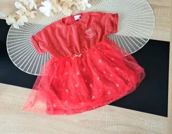 Robe, taille 12 mois, marque Disney Minnie