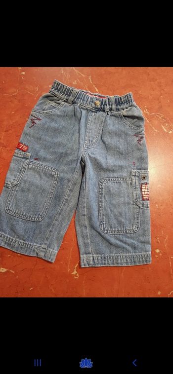 Jean bébé taille 12 mois