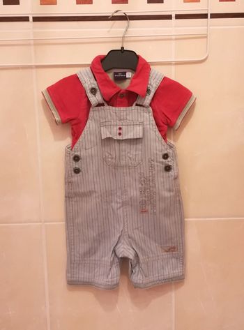 Ensemble salopette T12 mois - V92B
