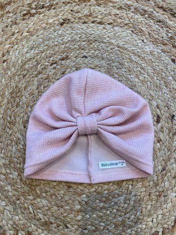 Bonnet turban/ bohème fille 6-12mois