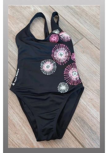 Maillot de bain une pièce noir et rose - Taille 4 ans Aqua Sphere