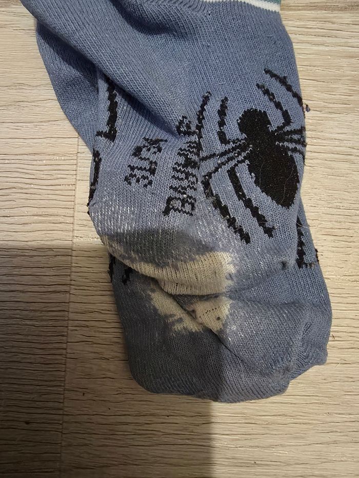 Lot de 8 paires de chaussette Spiderman pointure 31-34 Tres Bonne Etat - photo numéro 2