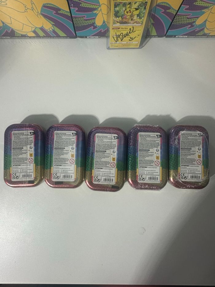Artset Mini Tin Pokémon ME2.5 Héros Transcendants - Scellé - photo numéro 2