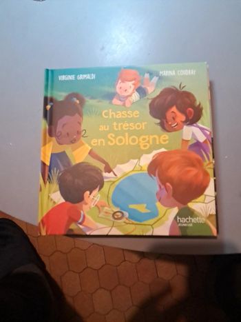Livre chasse au trésor en sologne