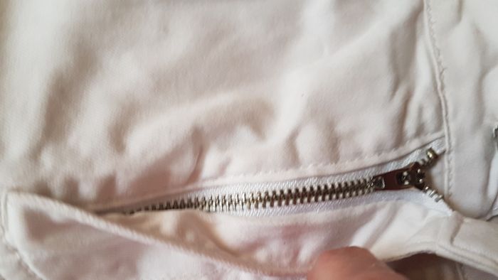 Short jeans fin femme blanc 46 Goodies - photo numéro 2