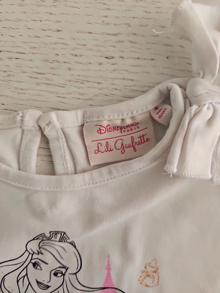 Tee shirt lilly gaufrette 4 ans - photo numéro 3