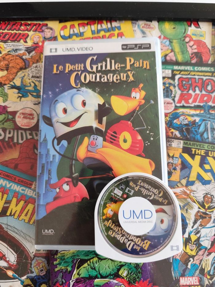 Le petit grille-pain courageux PSP film umd