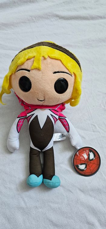 Peluche Spider-Gwen / Spider-Woman Neuve avec étiquette